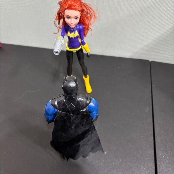 7pc12" Marvel / DC Superhero Lot Iron Man Captain A, Batman, Venom, Batgirl - Picture 5 of 11